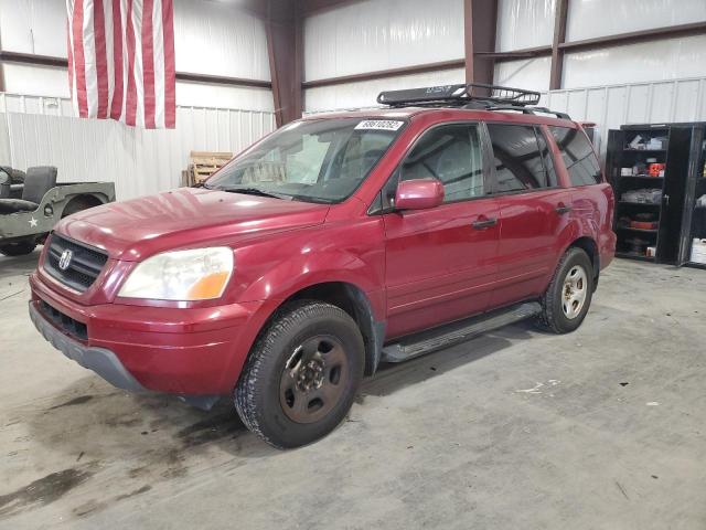 HONDA PILOT EX 2003 with VIN 2HKYF18443H515718 - Photo from auction