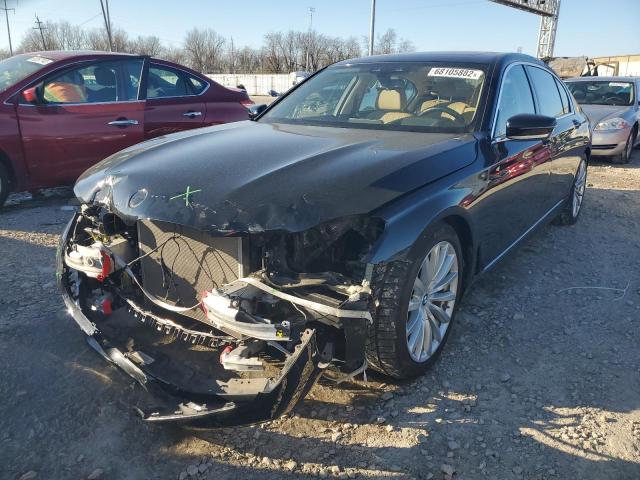 BMW 740 I 2017 with VIN WBA7E2C52HG739776 - Photo from auction