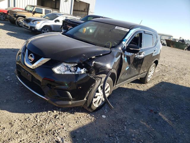 NISSAN ROGUE S 2015 with VIN 5N1AT2MK9FC828649 - Photo from auction