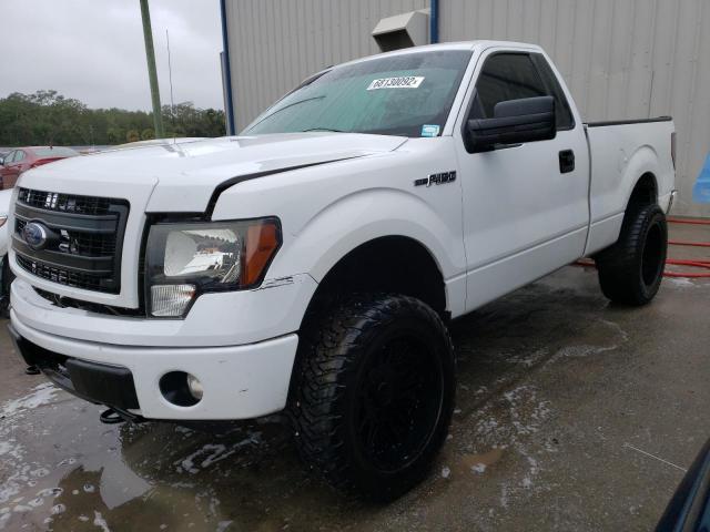 FORD F150 2014 with VIN 1FTMF1EF5EFB57322 - Photo from auction