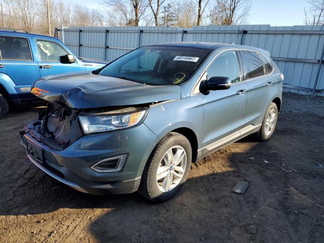 FORD EDGE SEL 2016 with VIN 2FMPK3J83GBC35348 - Photo from auction