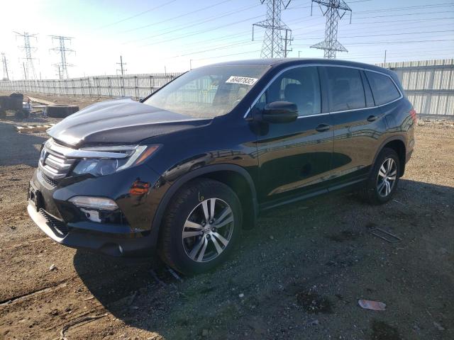 HONDA PILOT EXL 2016 with VIN 5FNYF6H56GB113449 - Photo from auction