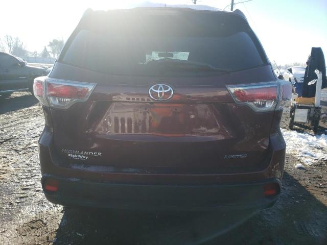 Photo 6 from auction – 2015 TOYOTA HIGHLANDER with VIN 5TDYKRFH2FS038947