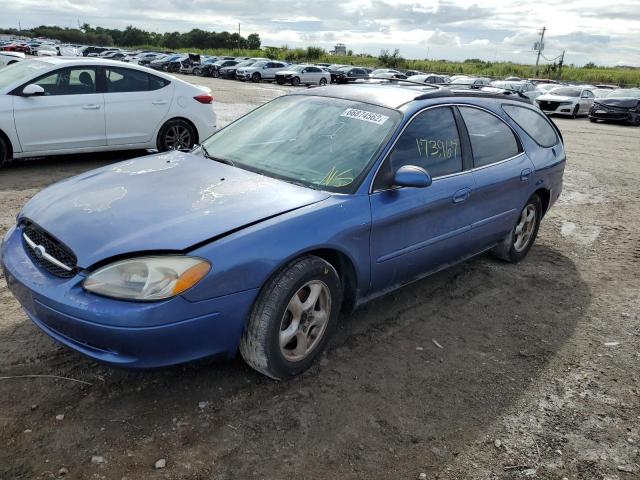 FORD TAURUS 2002 with VIN 1FAHP58U82A213249 - Photo from auction