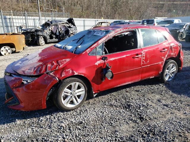 TOYOTA COROLLA SE 2021 with VIN JTND4MBE7M3135501 - Photo from auction