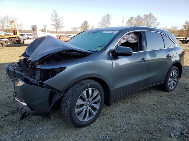 ACURA MDX TECHNO 2015 with VIN 5FRYD4H48FB003520 - Photo from auction