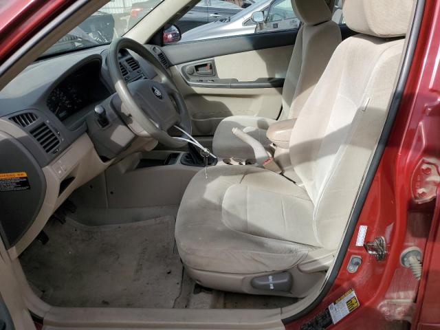 Photo 7 from auction – 2006 KIA SPECTRA LX with VIN KNAFE121965226862