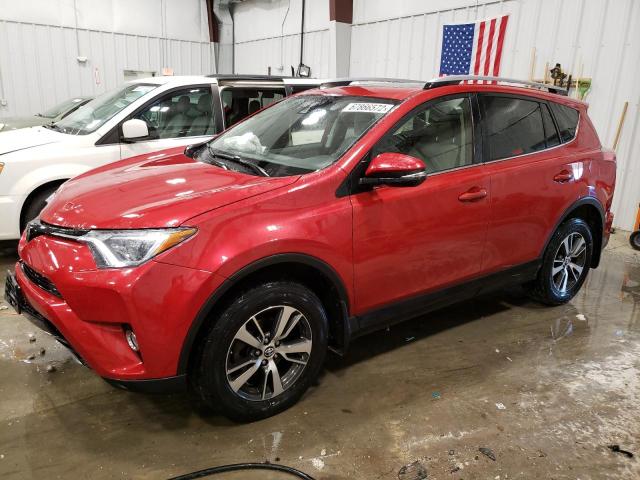 TOYOTA RAV4 XLE 2017 with VIN JTMRFREV7HJ126392 - Photo from auction