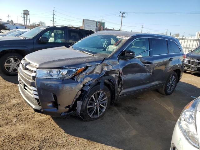 TOYOTA HIGHLANDER 2018 with VIN 5TDJZRFH1JS859785 - Photo from auction