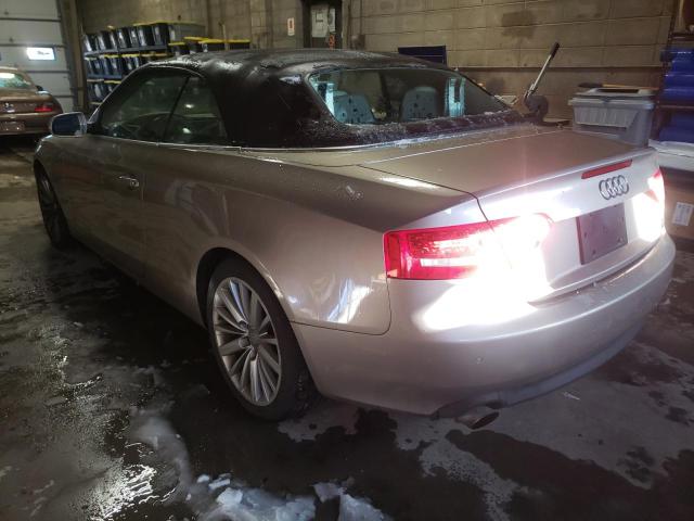 Photo 2 from auction – 2011 AUDI A5 PREMIUM with VIN WAULFAFH6BN010873