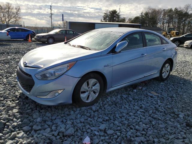 HYUNDAI SONATA HYB 2013 with VIN KMHEC4A42DA070133 - Photo from auction
