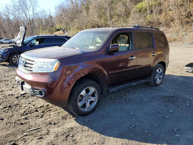 HONDA PILOT EX 2013 with VIN 5FNYF4H42DB063639 - Photo from auction
