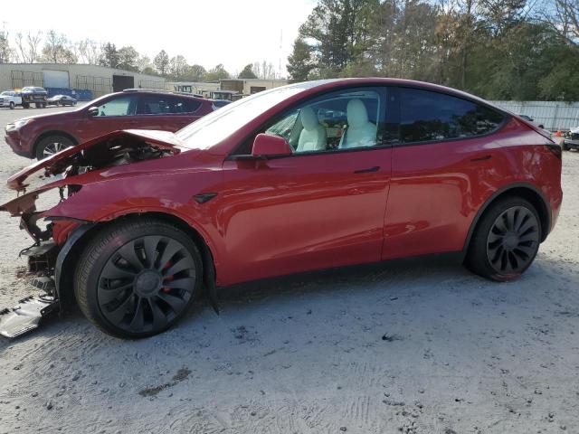 TESLA MODEL Y 2022 with VIN 7SAYGDEF1NF377130 - Photo from auction