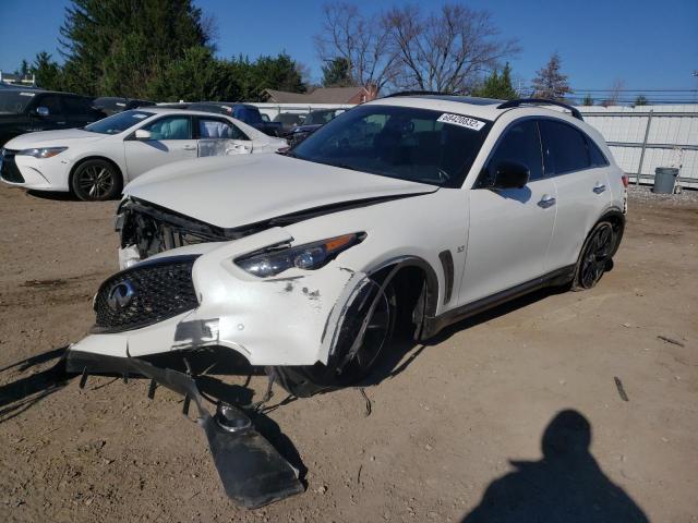 INFINITI QX70 2017 with VIN JN8CS1MU4HM141737 - Photo from auction