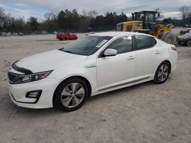 KIA OPTIMA HYB 2015 with VIN KNAGN4AD2F5091452 - Photo from auction
