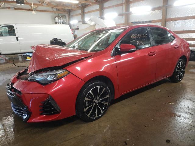 TOYOTA COROLLA L 2018 with VIN 5YFBURHE4JP851159 - Photo from auction