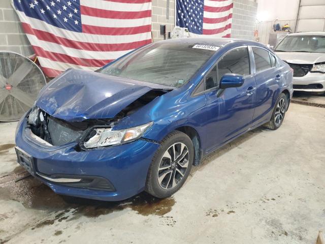 Photo 1 from auction – 2014 HONDA CIVIC LX with VIN 19XFB2F5XEE049725