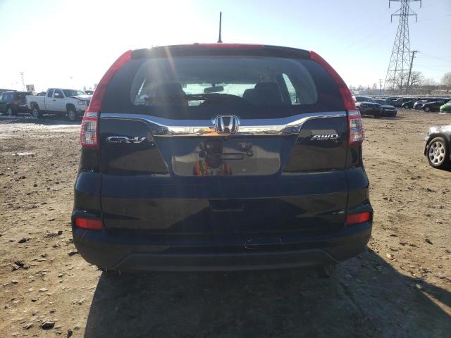 Photo 6 from auction – 2016 HONDA CR-V LX with VIN 5J6RM4H37GL140700