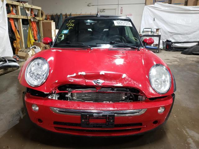 Photo 5 from auction – 2007 MINI COOPER with VIN WMWRF33507TG17101