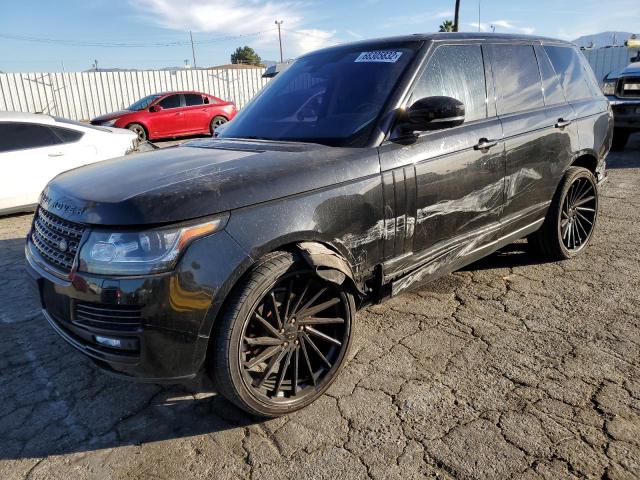 LAND ROVER RANGE ROVE 2016 with VIN SALGS2KF0GA274558 - Photo from auction
