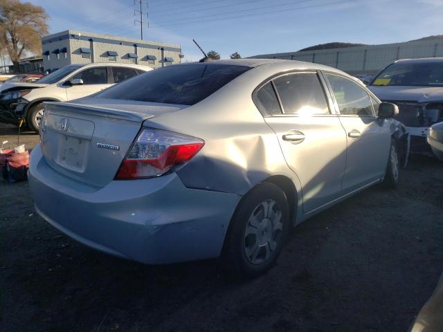 Photo 3 from auction – 2012 HONDA CIVIC HYBR with VIN JHMFB4F29CS007122