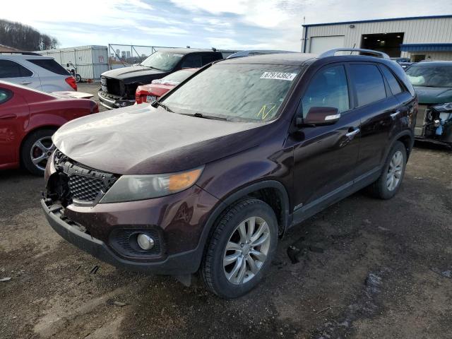 KIA SORENTO EX 2011 with VIN 5XYKUDA20BG051838 - Photo from auction