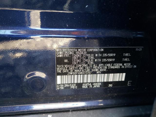 Photo 14 from auction – 2021 TOYOTA RAV4 LE with VIN JTMFB3FV6MD073767