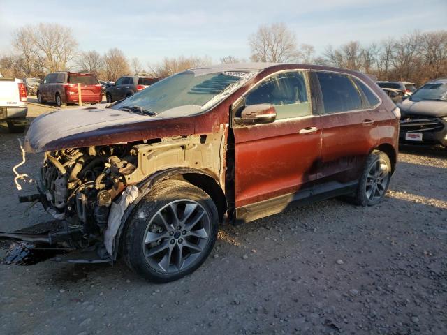 FORD EDGE TITAN 2015 with VIN 2FMTK4K87FBC33524 - Photo from auction