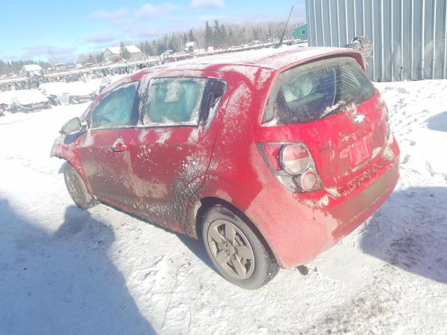Photo 2 from auction – 2013 CHEVROLET SONIC LS with VIN 1G1JB6EHXD4217224