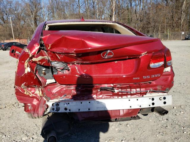 Photo 6 from auction – 2011 LEXUS GS 350 with VIN JTHCE1KS4B0028498