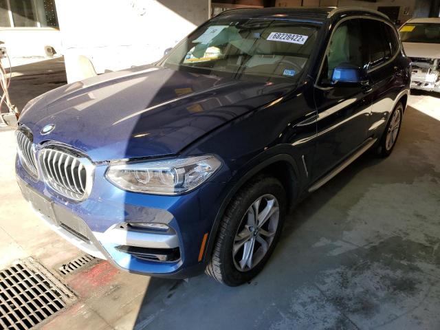 Photo 1 from auction – 2021 BMW X3 XDRIVE3 with VIN 5UXTY5C02M9E41551