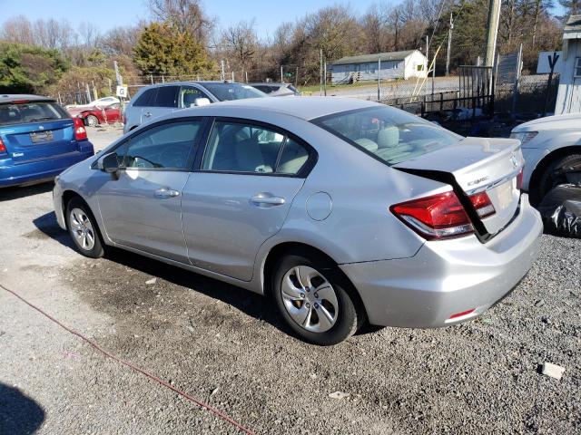 Photo 2 from auction – 2014 HONDA CIVIC LX with VIN 19XFB2F56EE233110