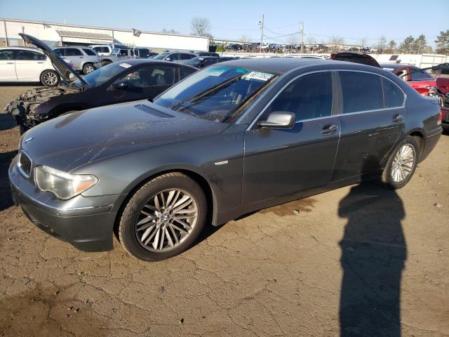 BMW 745 LI 2004 with VIN WBAGN635X4DS53686 - Photo from auction