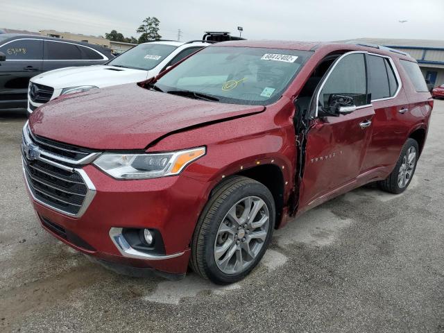 CHEVROLET TRAVERSE P 2018 with VIN 1GNERKKW5JJ155381 - Photo from auction