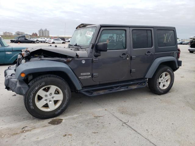 JEEP WRANGLER U 2017 with VIN 1C4BJWDG6HL704603 - Photo from auction