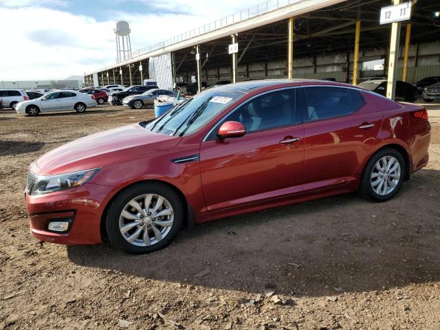 KIA OPTIMA EX 2015 with VIN 5XXGN4A7XFG356918 - Photo from auction