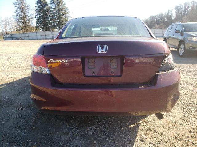 Photo 6 from auction – 2010 HONDA ACCORD LX with VIN 1HGCP2F32AA095907