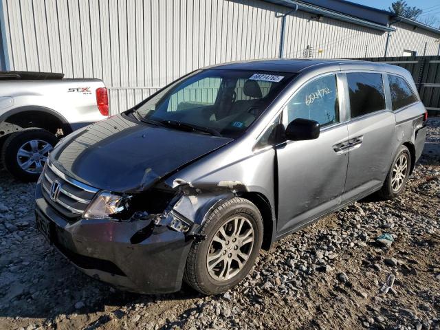 HONDA ODYSSEY EX 2012 with VIN 5FNRL5H63CB017417 - Photo from auction