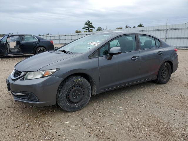 Photo 1 from auction – 2013 HONDA CIVIC LX with VIN 2HGFB2F58DH565781
