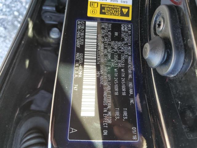 Photo 14 from auction – 2018 TOYOTA HIGHLANDER with VIN 5TDJZRFHXJS533614