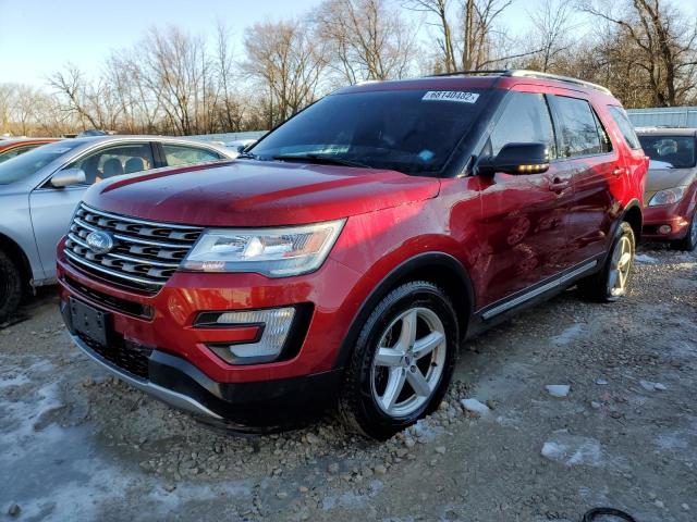 FORD EXPLORER X 2016 with VIN 1FM5K8D84GGC35383 - Photo from auction