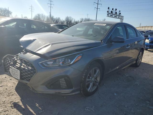 HYUNDAI SONATA LIM 2019 with VIN 5NPE34AF0KH768574 - Photo from auction