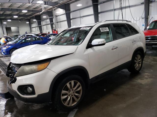 KIA SORENTO EX 2011 with VIN 5XYKU3A15BG101909 - Photo from auction