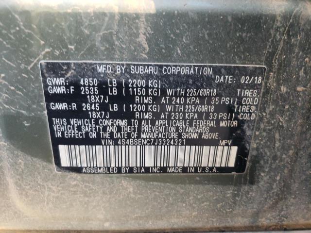 صورة رقم 14 من المزاد - 2018 SUBARU OUTBACK 3. مع VIN 4S4BSENC7J3324321