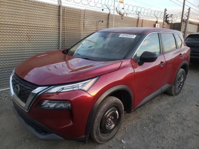 NISSAN ROGUE S 2021 with VIN 5N1AT3AA3MC808718 - Photo from auction