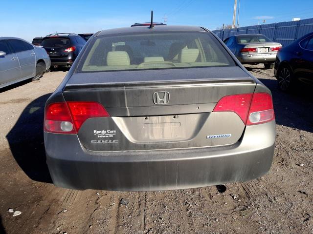 Photo 6 from auction – 2006 HONDA CIVIC HYBR with VIN JHMFA36256S008267