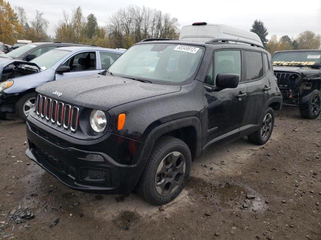 JEEP RENEGADE S 2017 with VIN ZACCJBAB8HPF23570 - Photo from auction