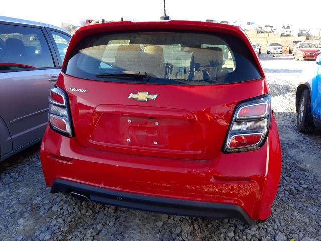 Photo 6 from auction – 2020 CHEVROLET SONIC with VIN 1G1JG6SB0L4130285