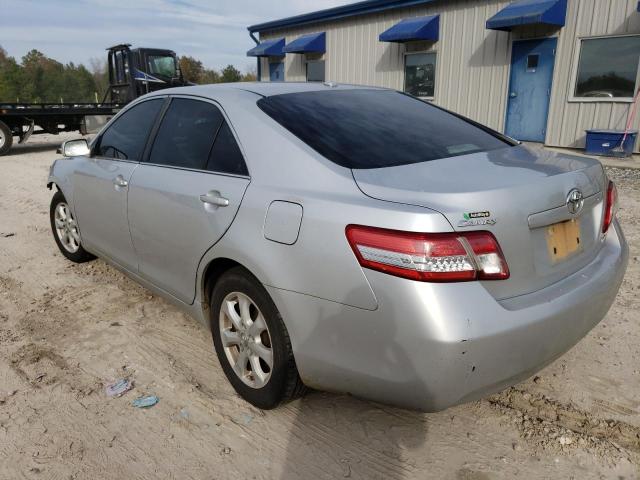 Photo 2 from auction – 2011 TOYOTA CAMRY BASE with VIN 4T1BF3EK2BU130548