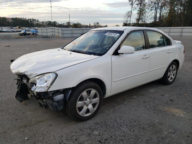 KIA OPTIMA LX 2008 with VIN KNAGE123085275327 - Photo from auction
